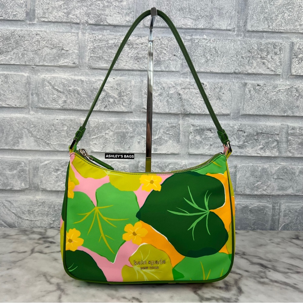 Kate Spade The Litte Better Sam Cucumber Floral Small Shoulder Bag
